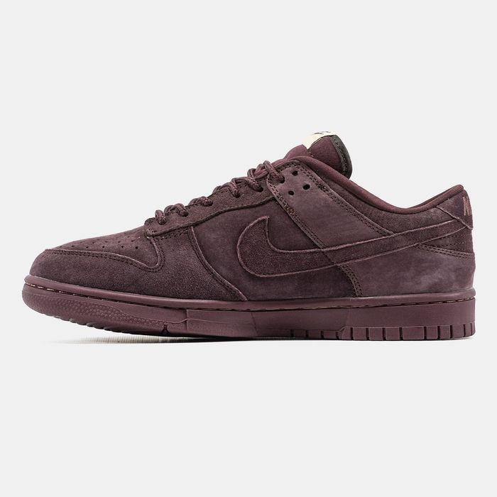 Кросівки Nike SB Dunk Low X Supreme Burgundy premium | Кроссовки Найк чоловічі