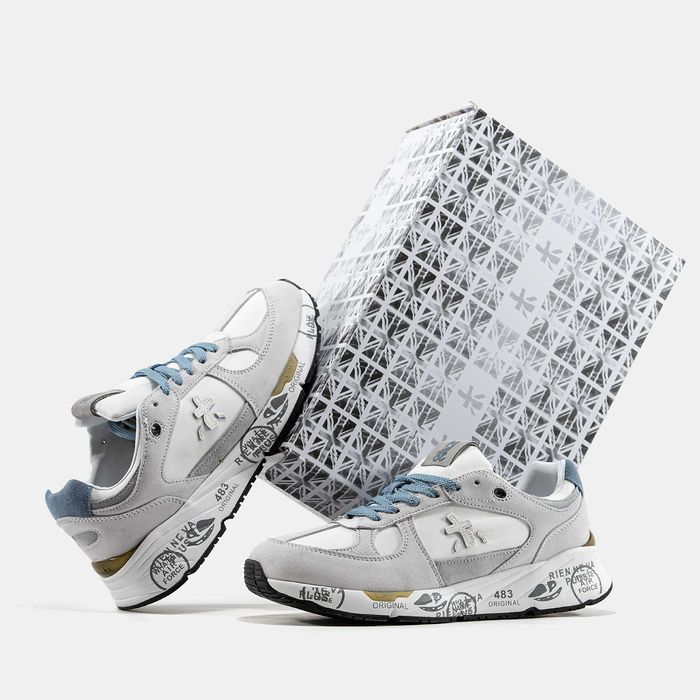 Кросівки Premiata Mase White/Grey premium