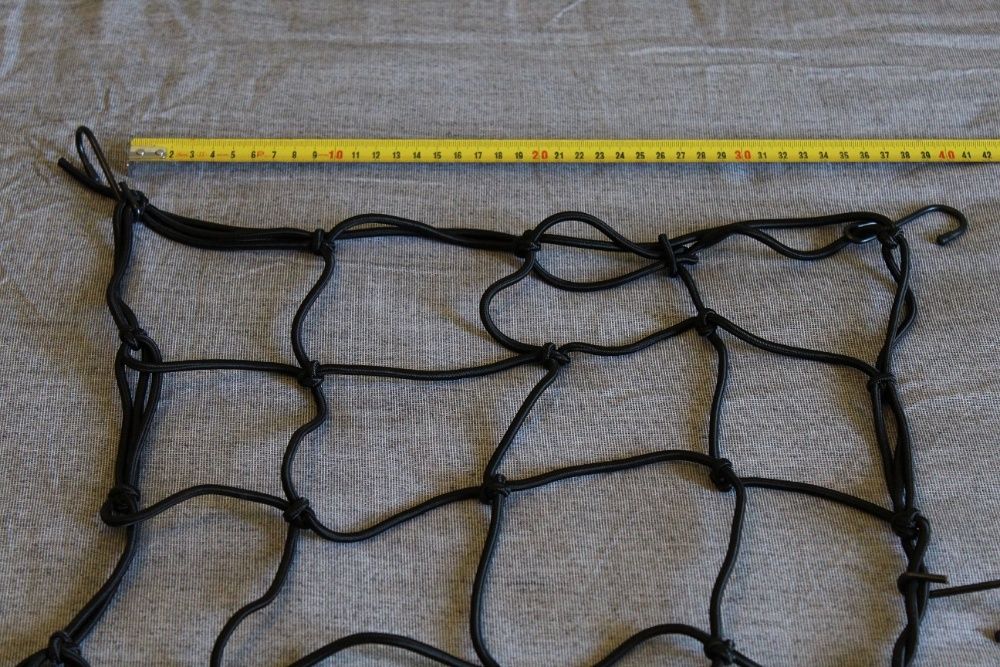 Rede elástica preta aranha carga