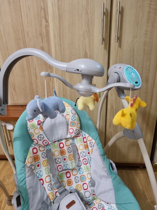 Шезлонг-гойдалка 3в1 CARRELLO Nanny (CRL-0005