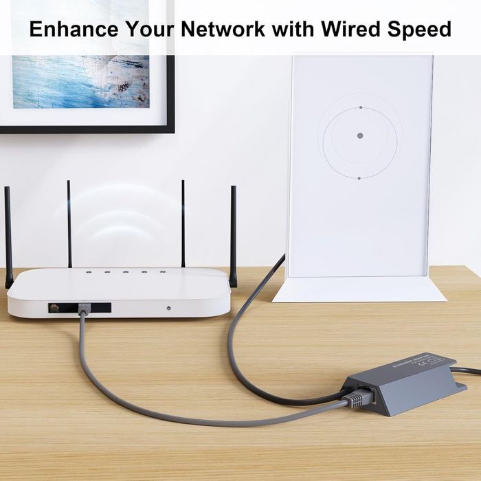 Adapter Ethernet Starlink Satellite Internet V2 do anteny prostokątnej