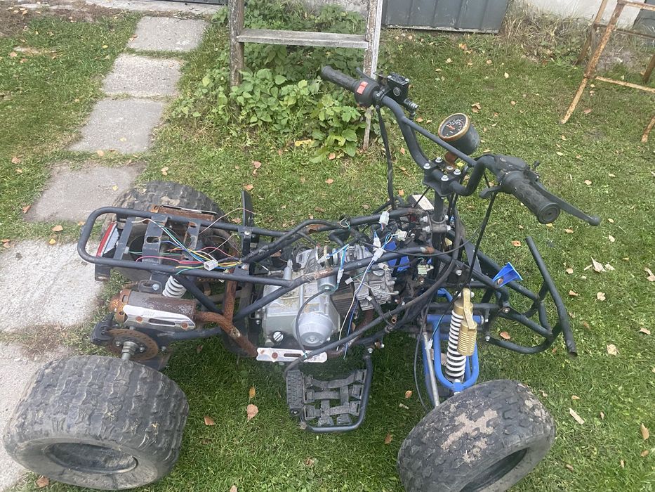 Quad 125 zamiana na traktorek kosiarkę