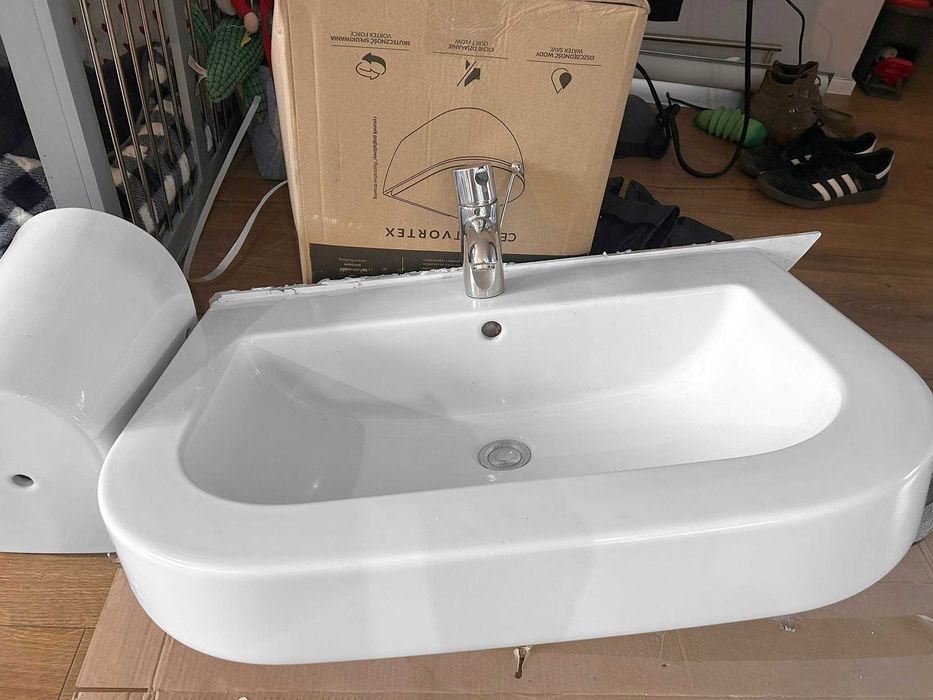 Umywalka duravit + bateria - stan dobry plus