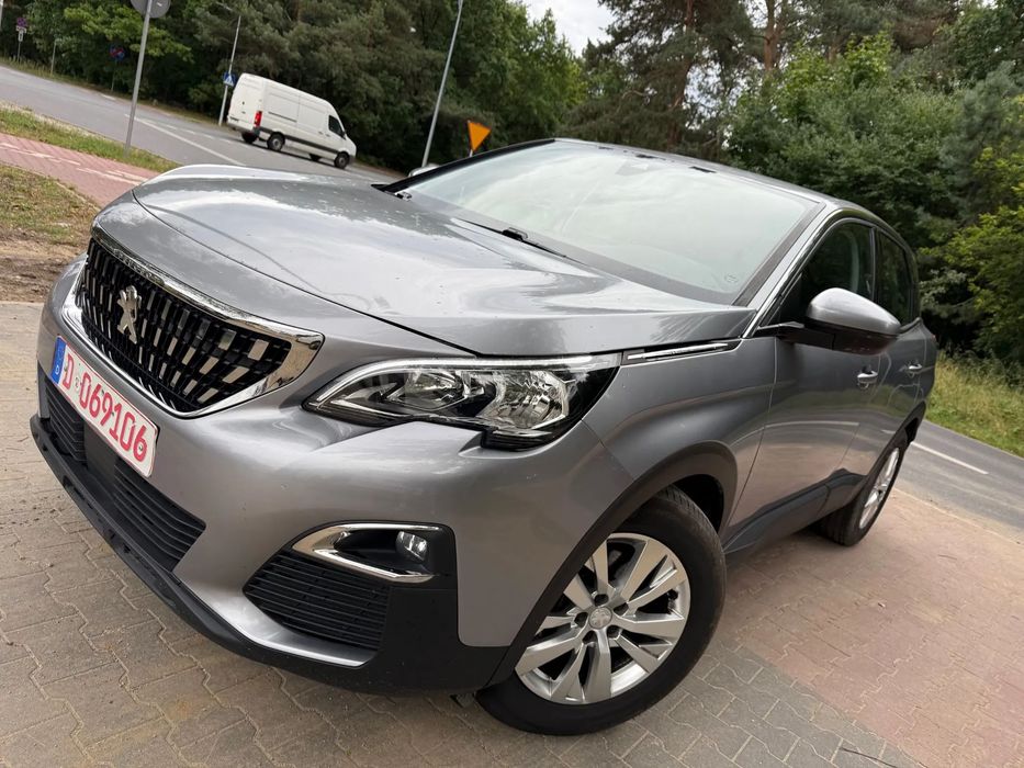Peugeot 3008 1.2 PureTech 130KM Led Niski Przebieg 2019 Rok Opłacony 2Klucze!