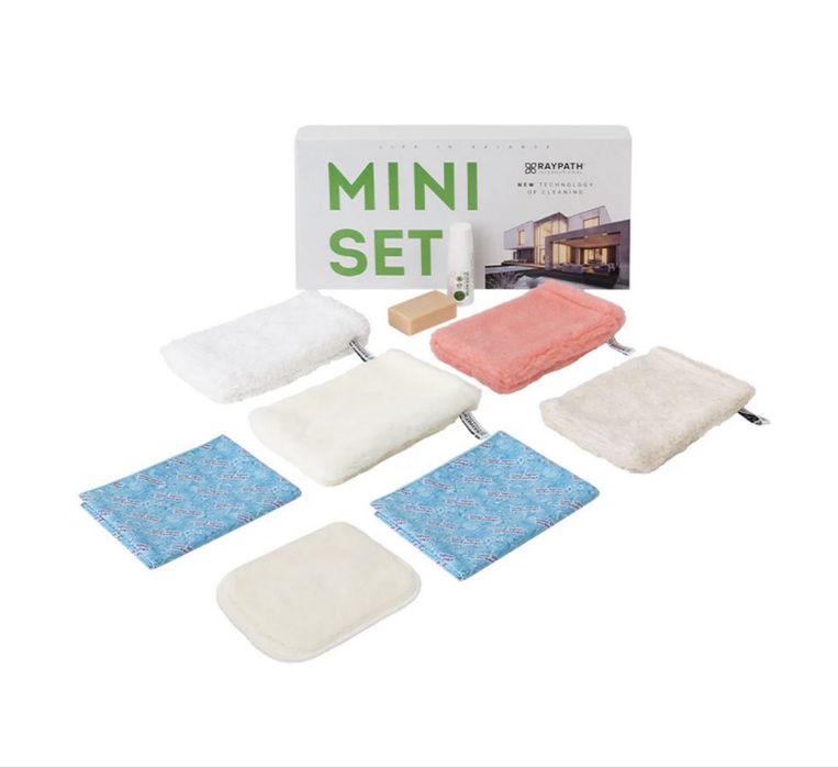 Mycie okien luster Mini set raypath zestaw do sprzatania bez chemi