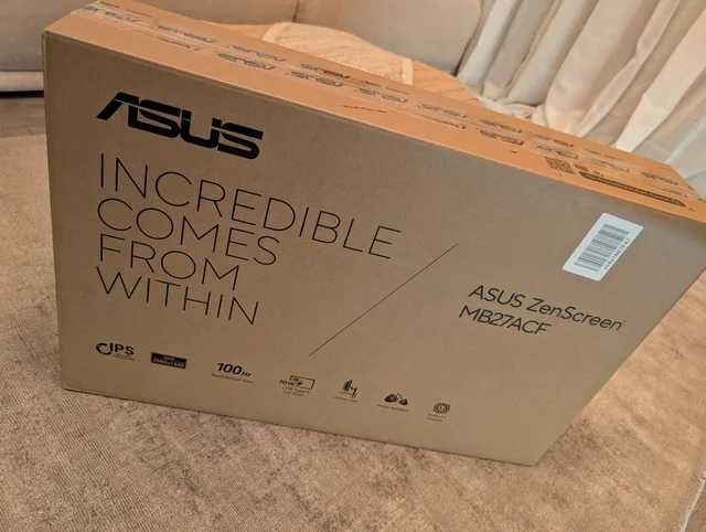 Monitor Portátil ASUS ZenScreen 27 QHD - Com Garantia