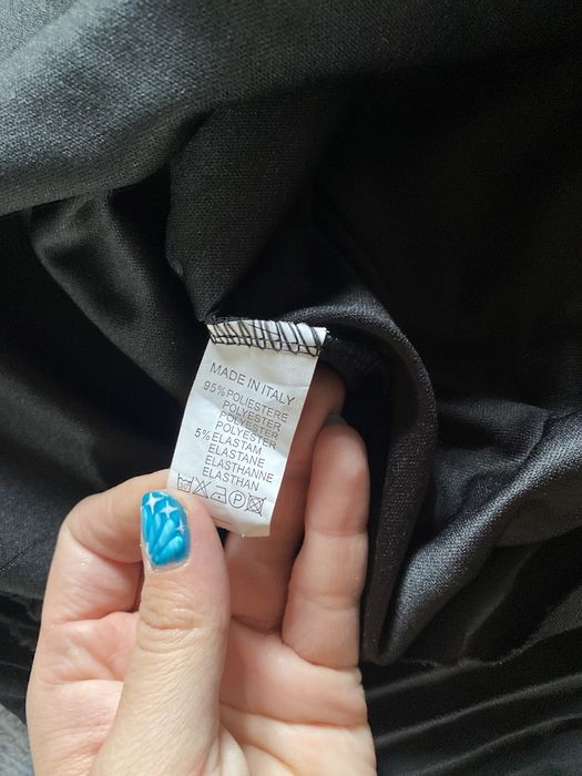 Czarna plisowana sukienka, rozmiar uniwerslany