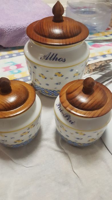 potes  para decoração