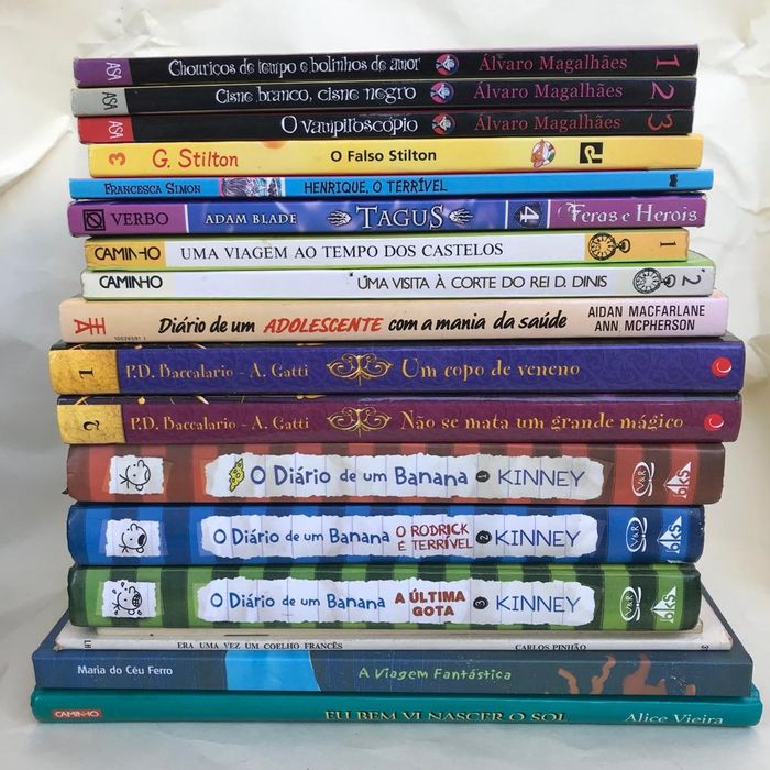 Lote livros infanto-juvenis