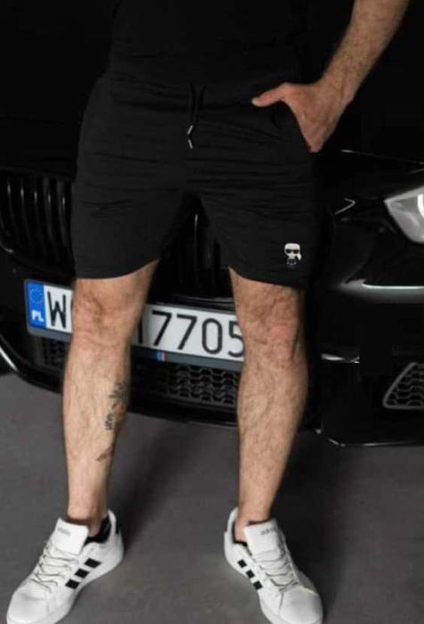 M,XXL-!WYPRZEDAŻ!Męskie czarne spodenki.