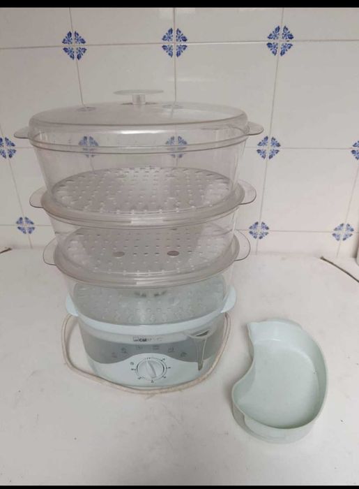 Panela elétrica a Vapor com 3 andares