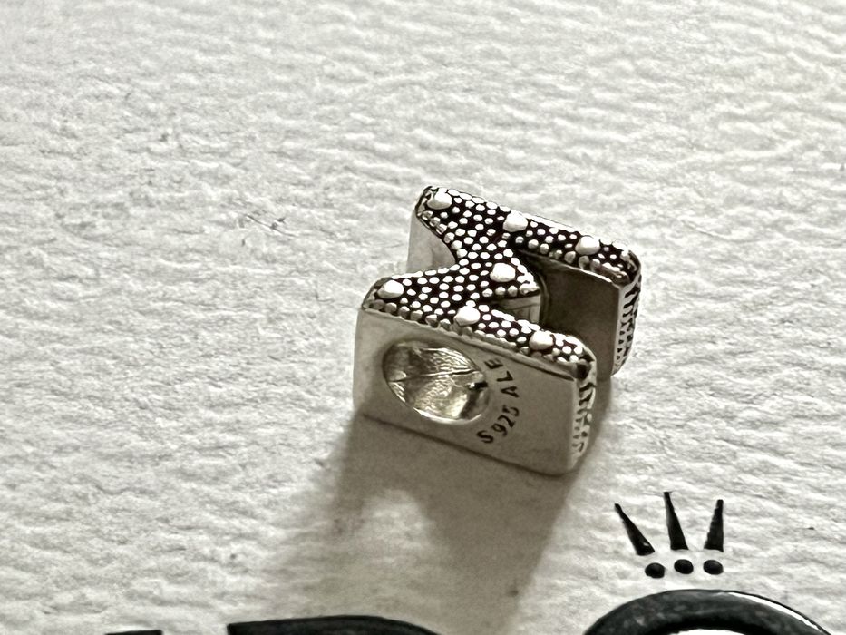 Charms Pandora litetka M do bransoletki modułowej 925srebro