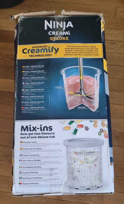 Máquina de Gelados Ninja Creami Deluxe - Novo