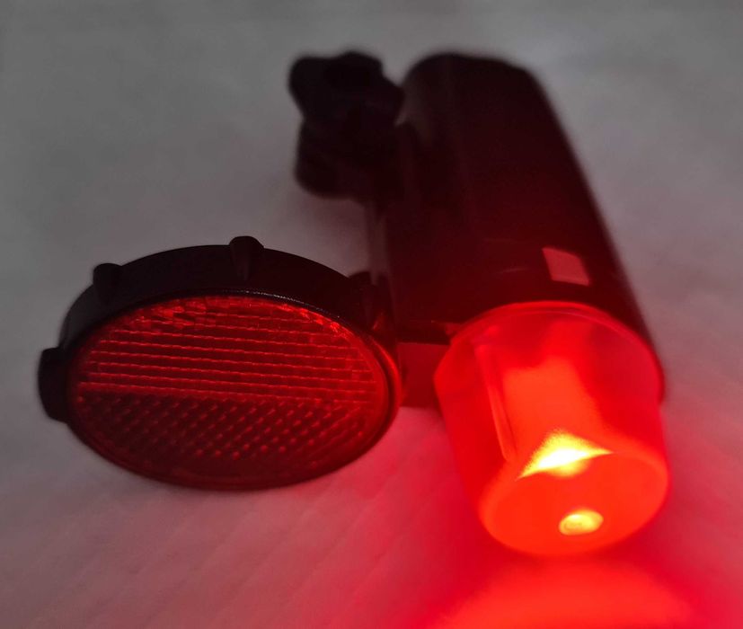 Luz stop traseira bicicleta