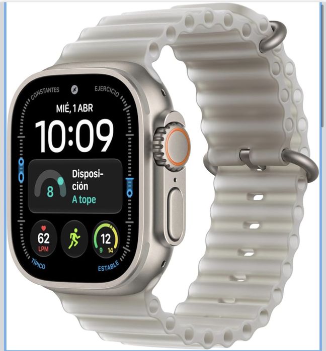 Apple Watch Ultra 4 GPS Cellular com caixa de titânio natural