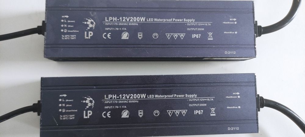 Zasilacz led 12v 200W