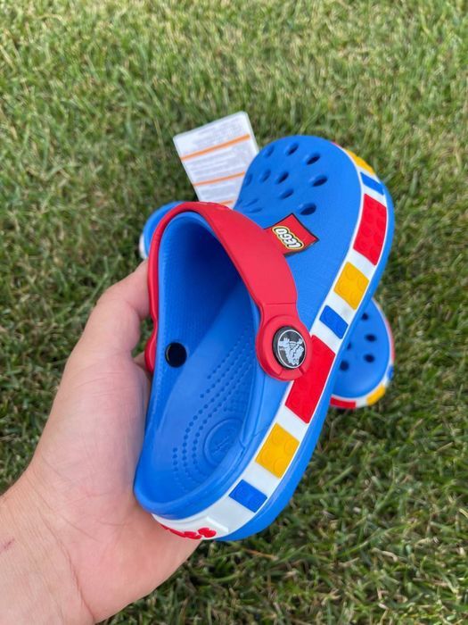 Crocs дитячі лего кроксы lego детские кроксы купить розовые сандали