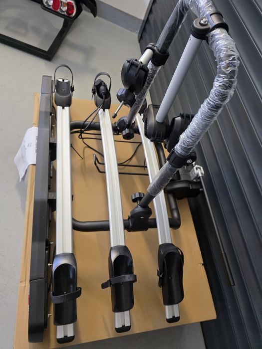 Bagażnik Taurus na 3 rowery Nowy Platforma na hak