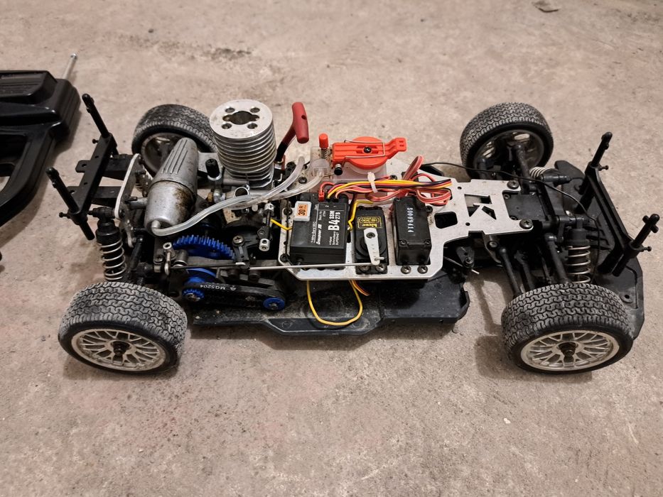 Rc spalinowy nitro model kyosho corvette sting ray