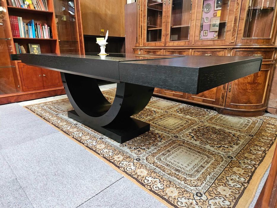 Grande mesa de sala extensível - Bom estado geral - S