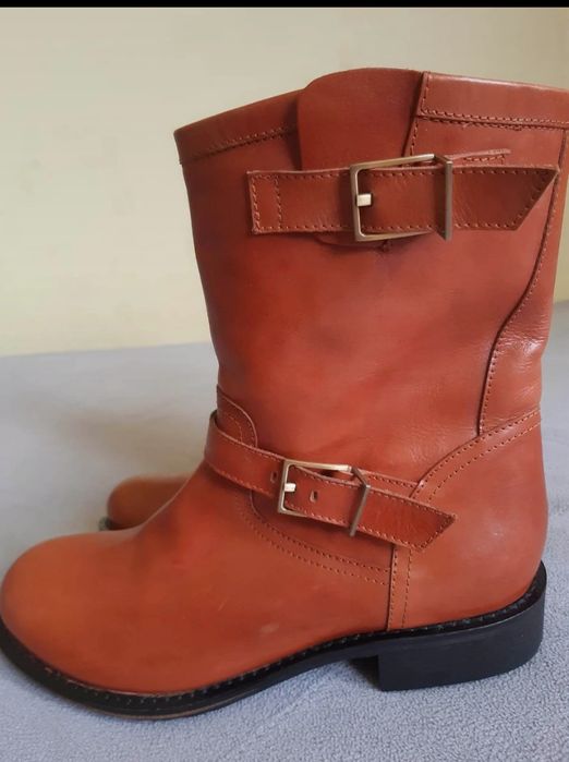 Buty wiosenne sztyblety botki kozaki Patrizia Pepe