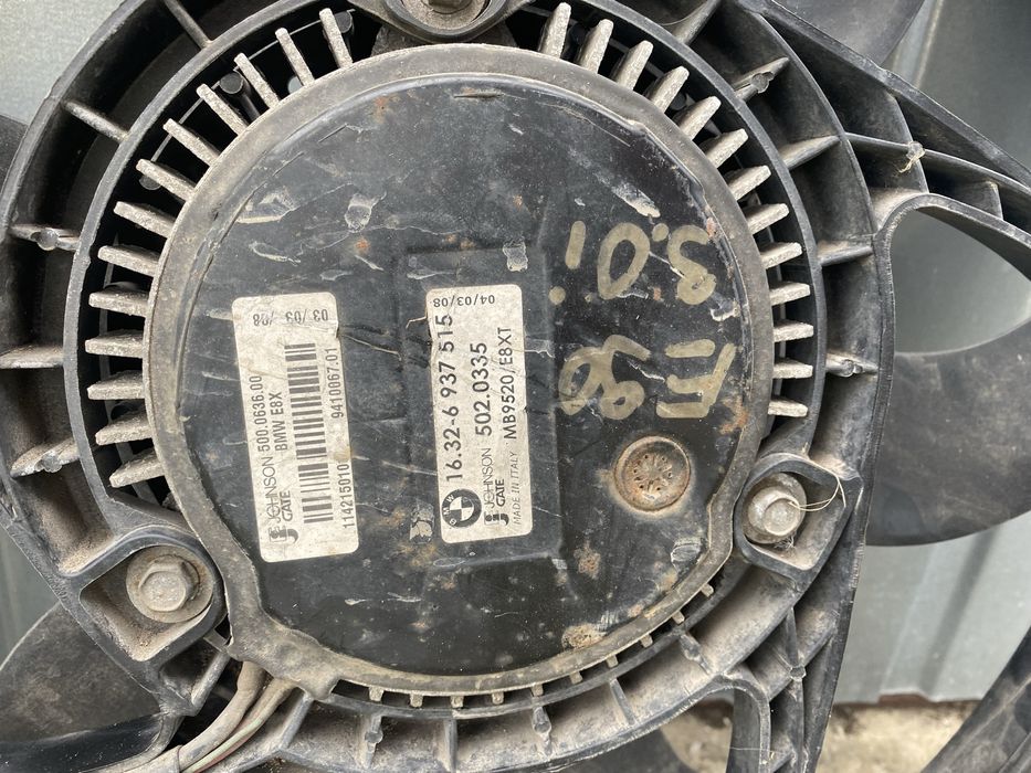 Wentylator chłodnicy BMW Seria 3 e90 N52 325i 330i