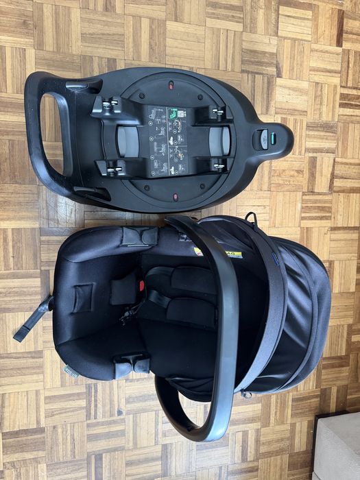 Conjunto Carrinho Chicco Trio + Bebé Conforto + Base Isofix + Extras