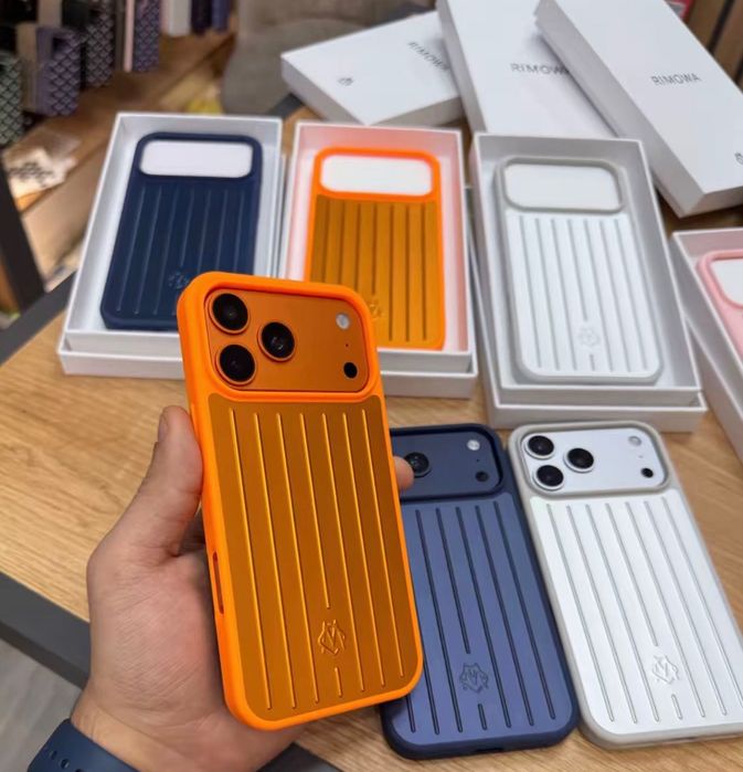 Чохол Rimowa iPhone 17 pro max 17 pro алюминий синий