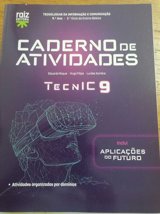 Livros escolares de fichas 9°ano
