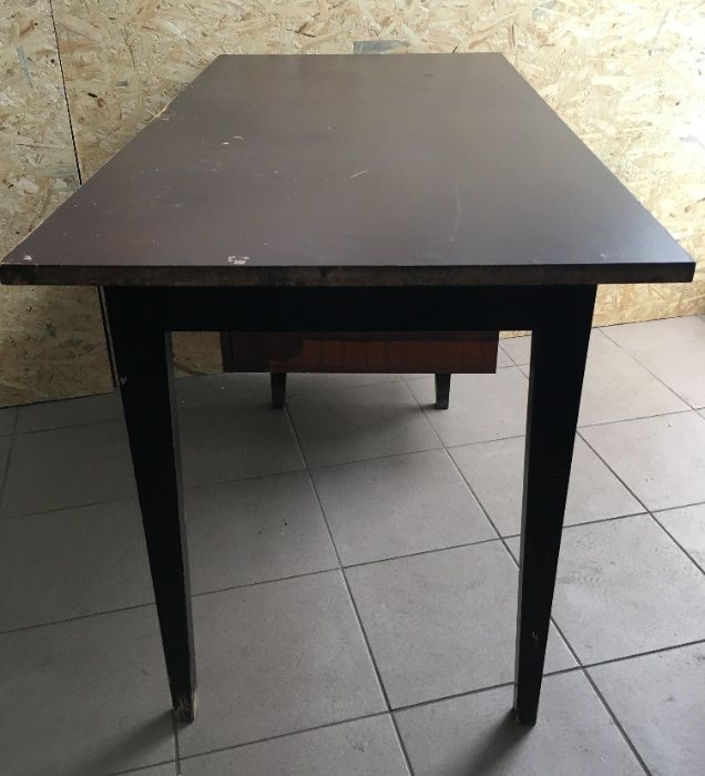 Biurko PUCHAŁA drewniane PRL