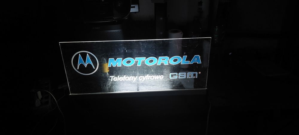 Reklama świetlna Motorola