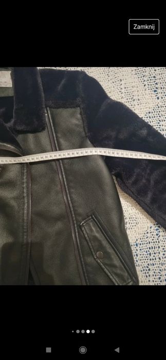 Kurtka Zara  damska eko skóra/ korzuch