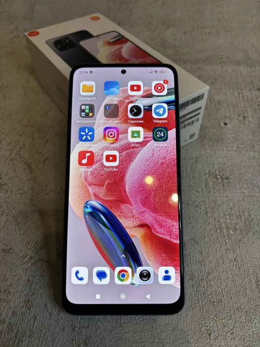 Redmi Note 12 Ice Blue 4GB RAM 128GB ROM