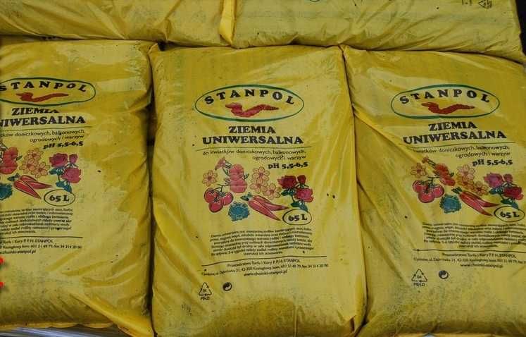 Ziemia 65l. uniwersalna  -KORA-GRYS-TORF-STANPOL