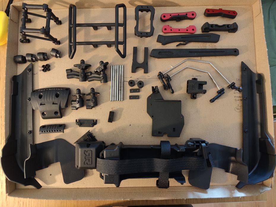 Peças arrma 6s kraton, typhon, talion, notorioud