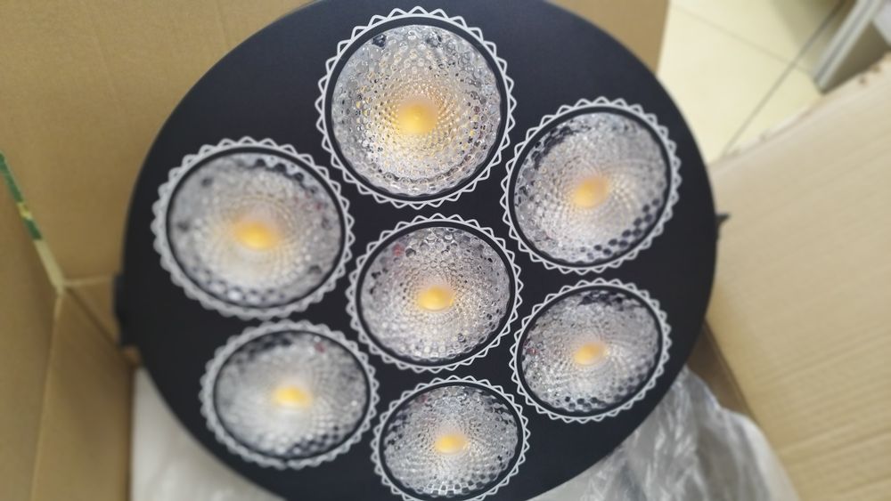 2xLampa oświetlenie 7 x 50 w