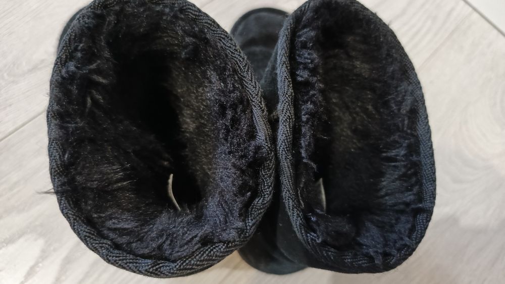 Зимові угги натуральний замш