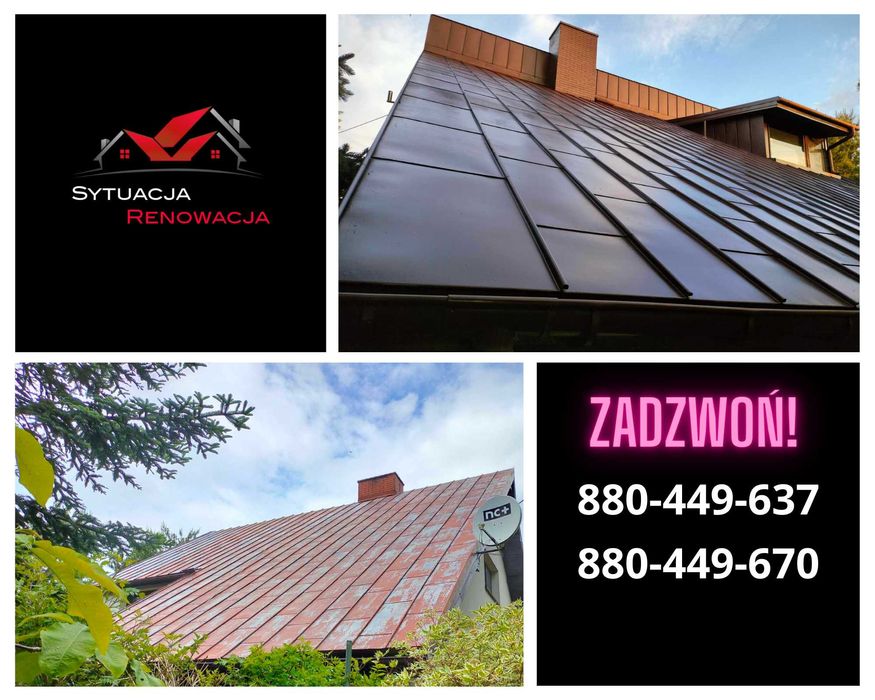Mycie i malowanie dachów