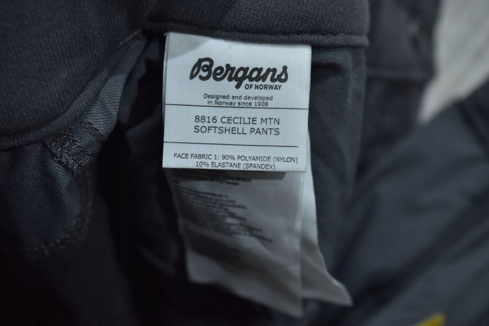Bergans Cecilie Mtn Softshell Spodnie Trekkingowe Damskie Xs