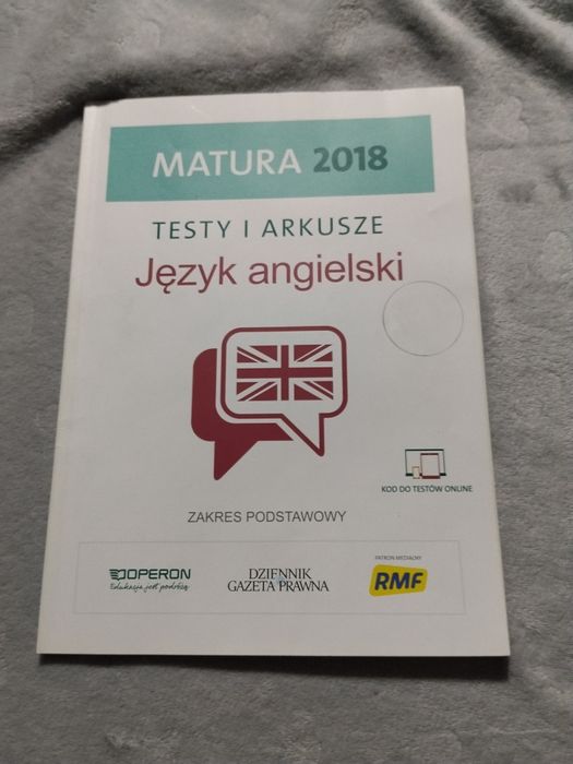 Zestaw materiałów do matury 2018 – język angielski