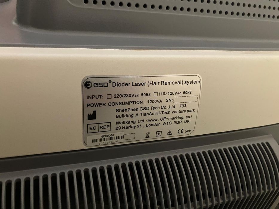 Máquina depilação a laser coolite pro