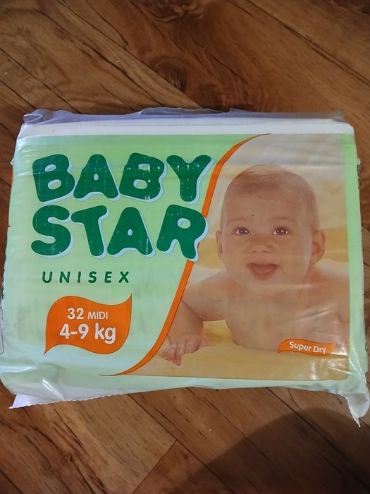 Підгузки Baby star (4-9кг)