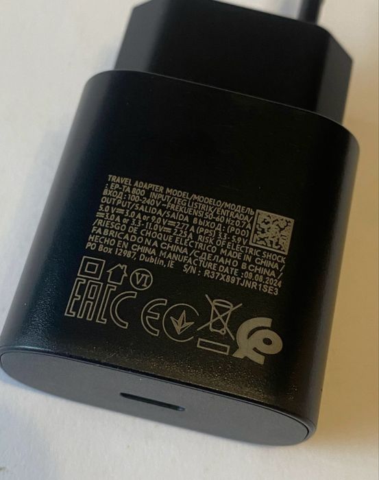 Зарядний Пристрій 25W Super Fast Charge для Samsung