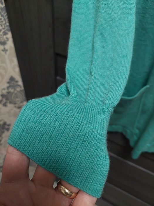 Dłuższy sweterek merino 100% M