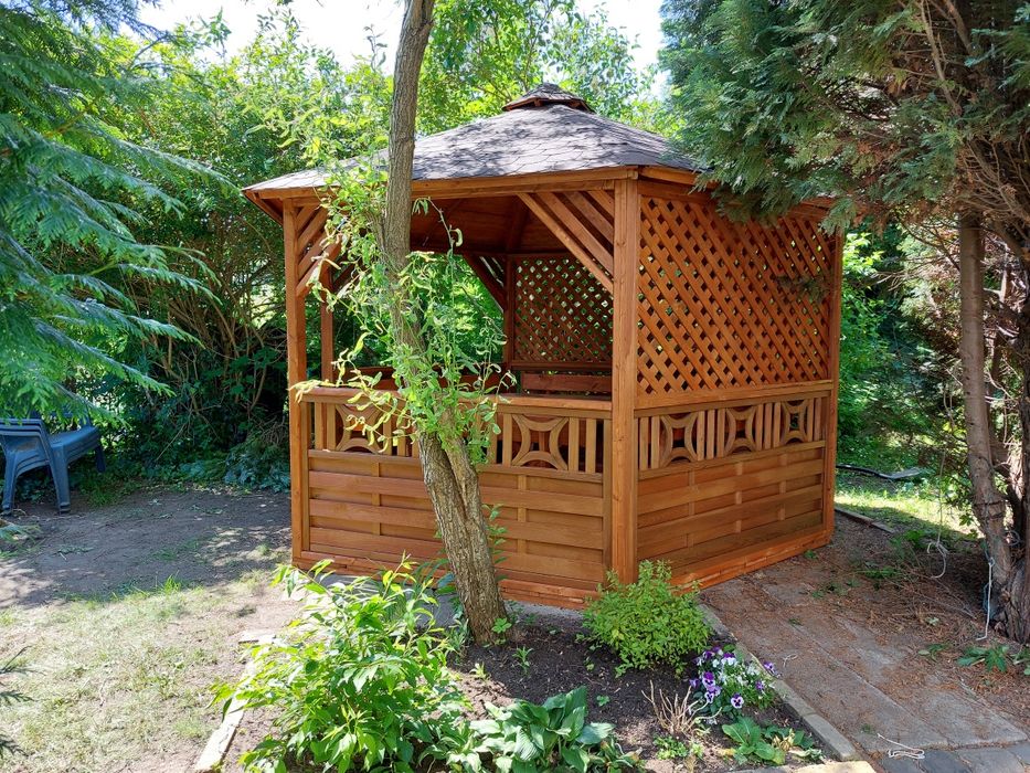 Altana ogrodowa kalina