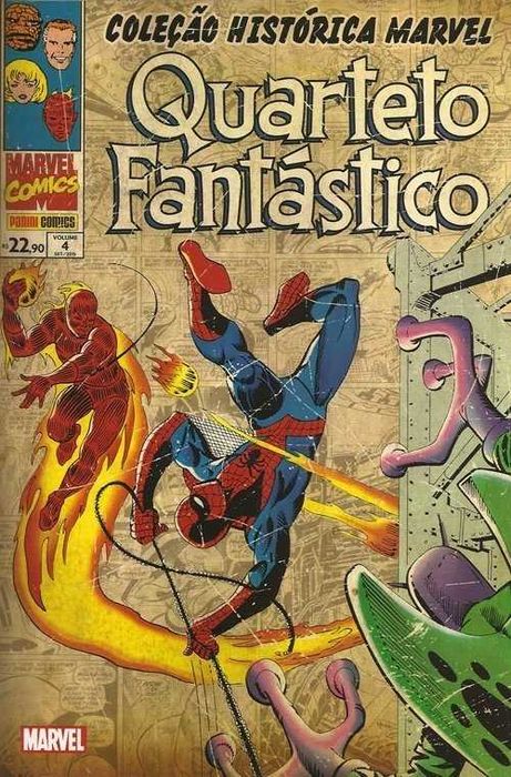 Coleção histórica Marvel Quarteto Fantástico vol.04