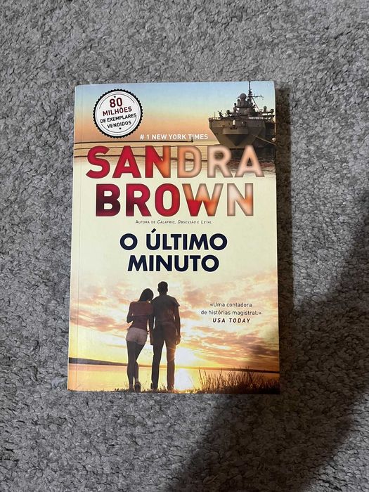 Livro "O último minuto" de Sandra Brown