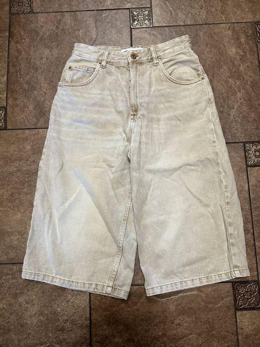 Bershka Denim Baggy shorts шорти джинсові