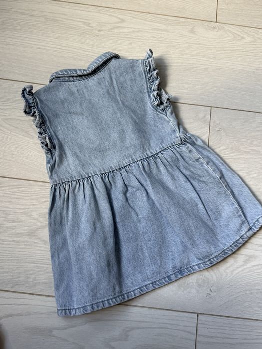 Дитячий джинсовий сарафан Zara