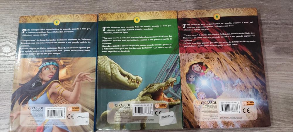 O clube dos detetivos - 3 livros